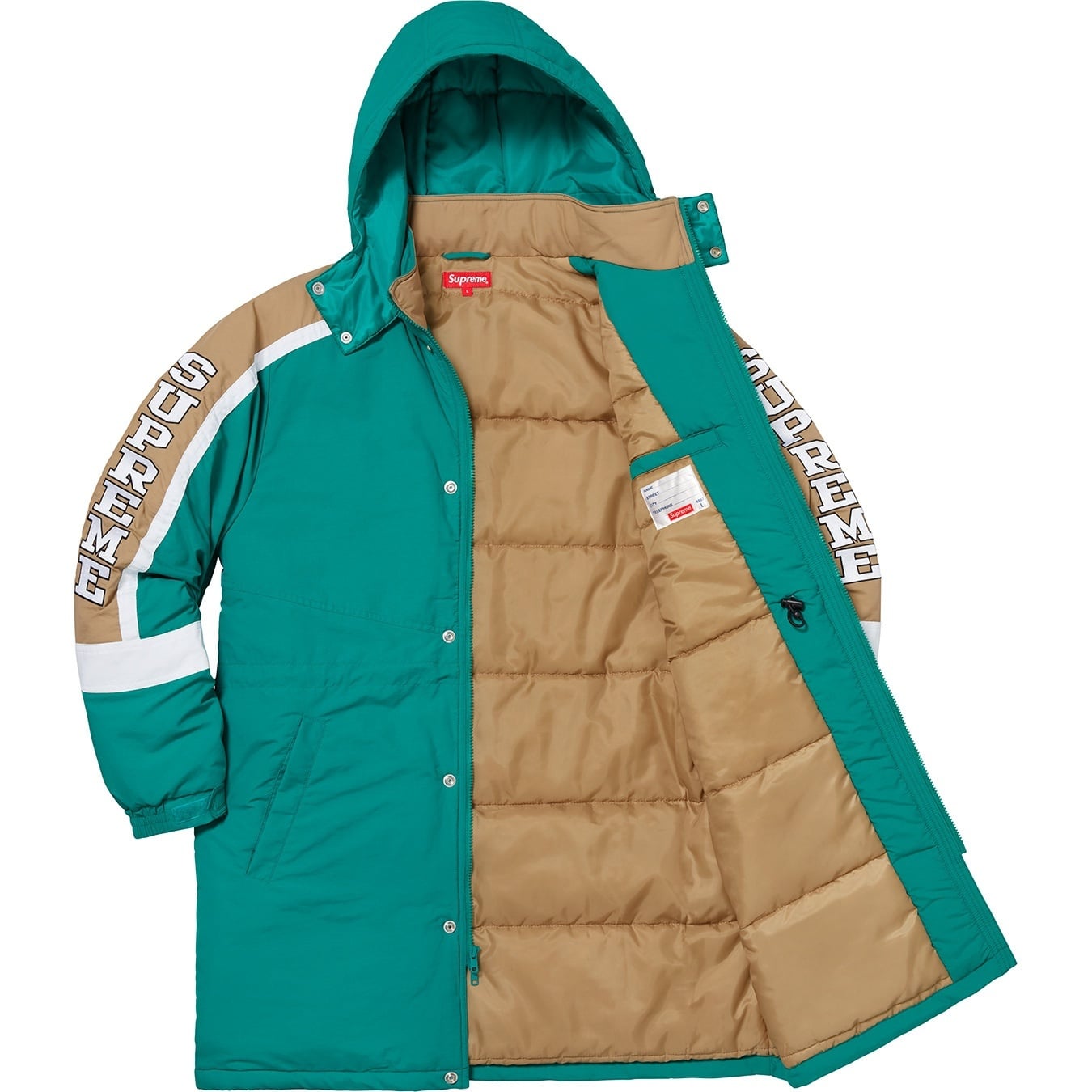 Sleeve Logo Sideline Parka view 19
